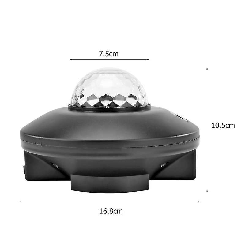 Starry Night Light Projector Bluetooth USB Voice Control Music Player LED Charging Colorful Lamp Kid