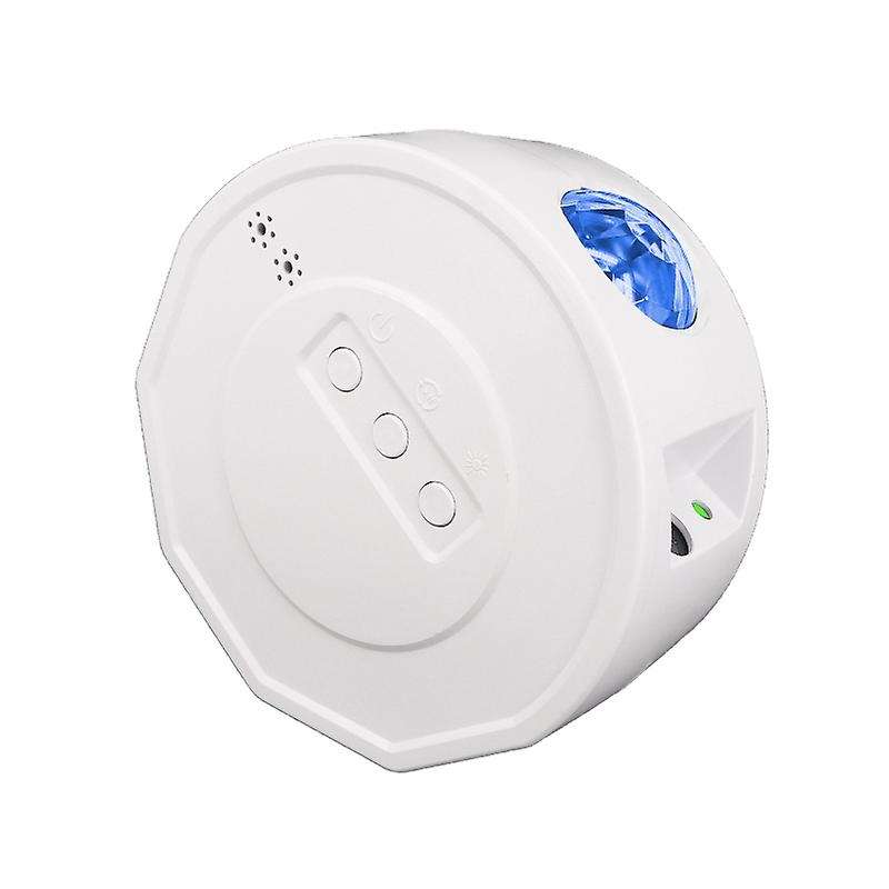 Star Projector USB 6 Colors 360 Degree Rotation Ocean Waving Lamp for Kids Room Galaxy Night Light
