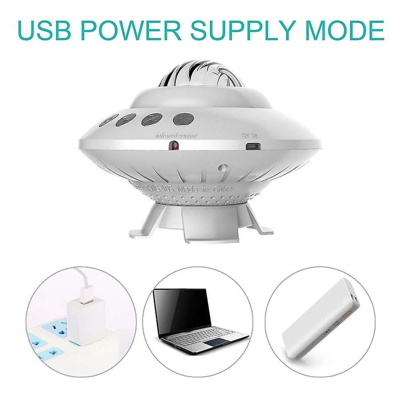 Starry Projection Lamp Atmosphere Lamp Aurora Bluetooth Speaker Night Light for Bedroom Kids Adults