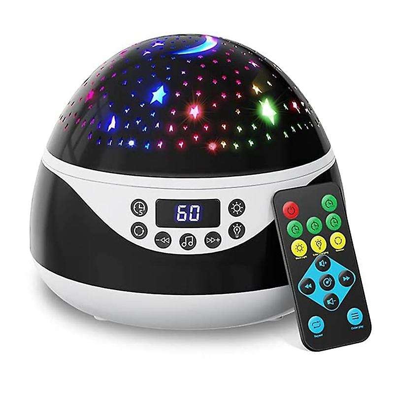 Stars Night Light Projector,With Timer & Music,Birthday Gifts for Children 2-11 Year Olds,Christmas