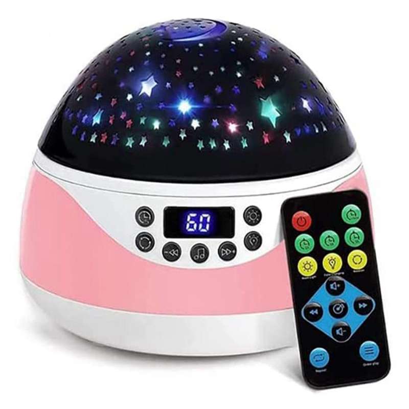 Stars Night Light Projector for Kids, Starry Stars Night Light Projector with Timer Music,Gifts for