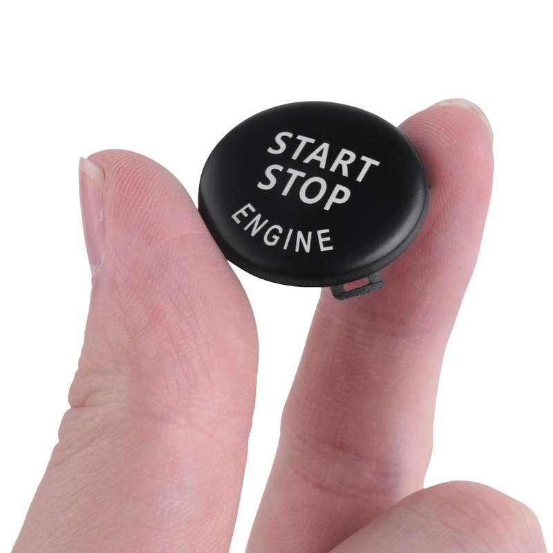 Start Stop Engine Button Push Button Ignition Switch Cover Replacement for X1 X3 X5 X6 Z4 (E84, E83,