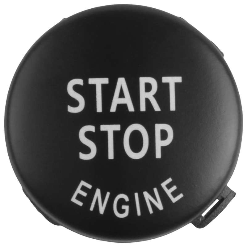 Start Stop Engine Button Push Button Ignition Switch Cover Replacement for X1 X3 X5 X6 Z4 (E84, E83,