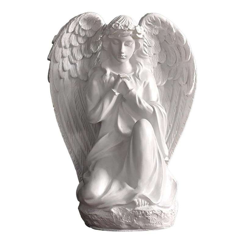Statue Shelf Living Room Bedroom Decor Figurines Praying Adorable Angels Statues Gifts for Women