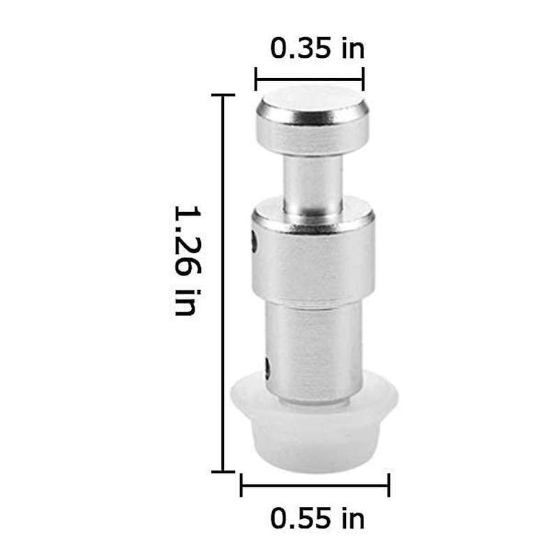 Steam Release Handle Float Valve Replacement Parts with 3 Silicone Caps for Instantpot Duo 3, 5, 6 Q