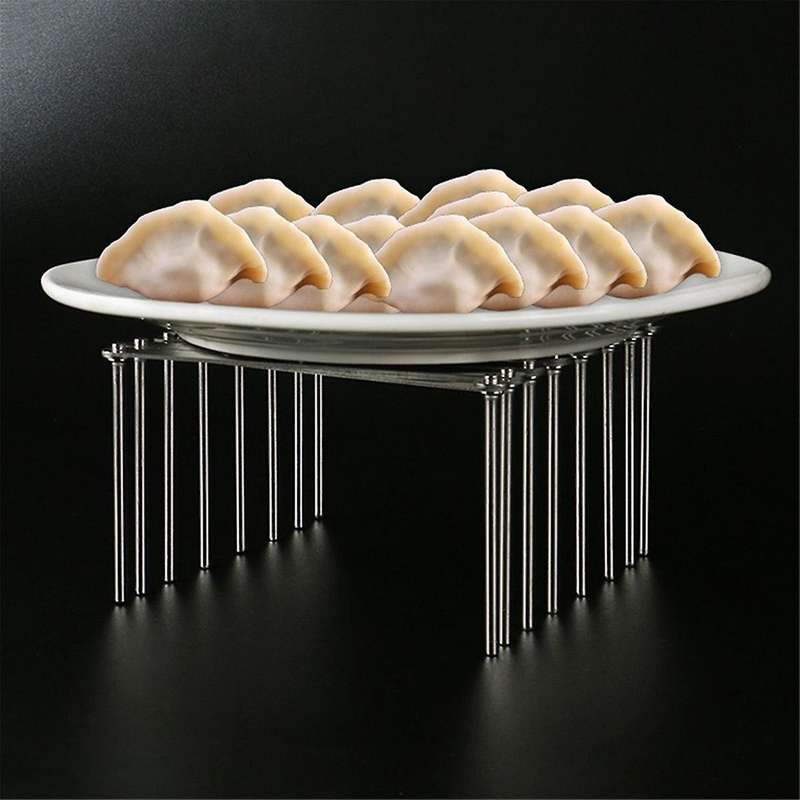 Steaming Rack Adjustable Dish Drying Racks Draining Board Kitchenware Pot Holder Rack Hanging Outdoo