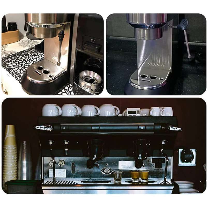 Steam Wand for EC680/EC685, Rancilio Coffee Machine, Upgrade with Additional 3 Hole Tip Steam Nozzle
