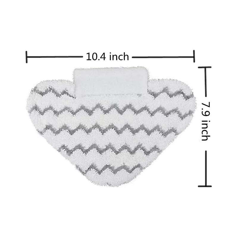 Steaming Mop Replacement Pads Triangle for Lift- Genius S3973 S3973d S5003d S6001 S6002 3973wm S500