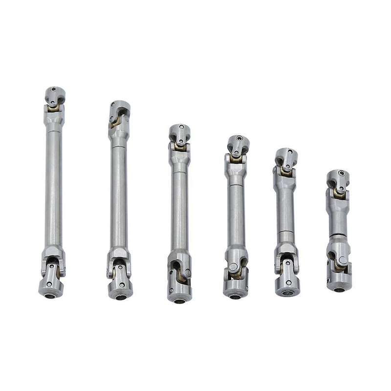 Steel Drive Shaft Universal Joint CVD Driveshaft for 1/14 Truck 1/10 Axial SCX10 TRX4 Car Upgrade P