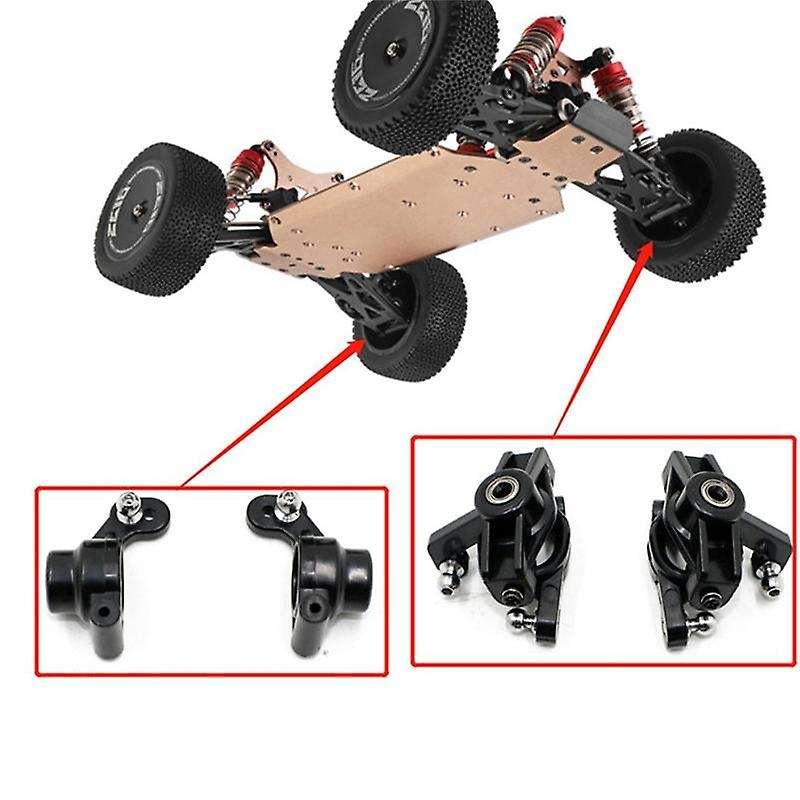 Steering Knuckle C-Hub Carrier Rear Hub Carrier Set for Wltoys