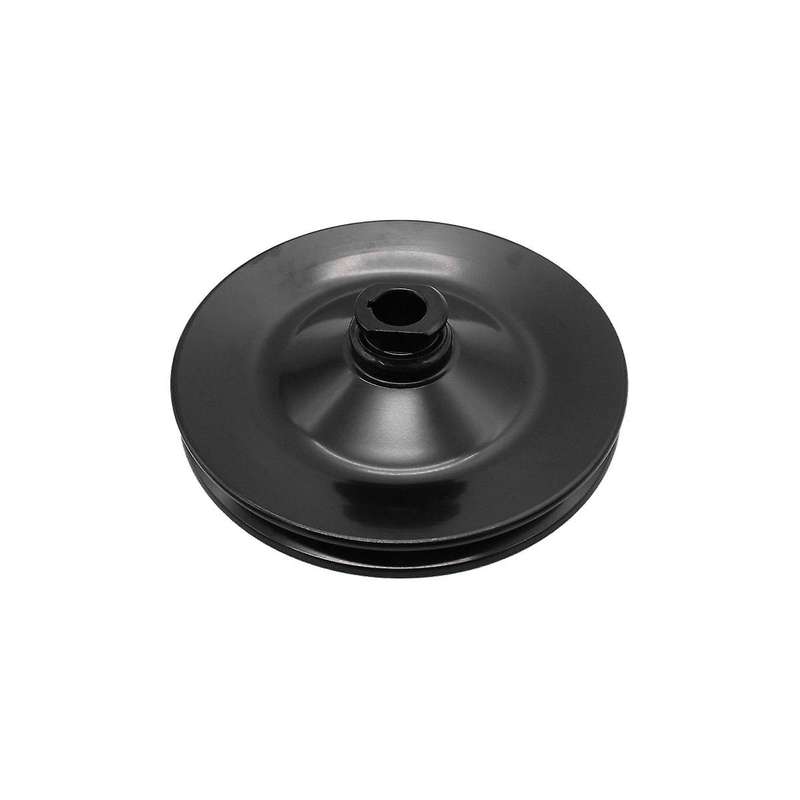 Steering Pulley Single Groove V-Belt Key Way Saginaw 8948Blk