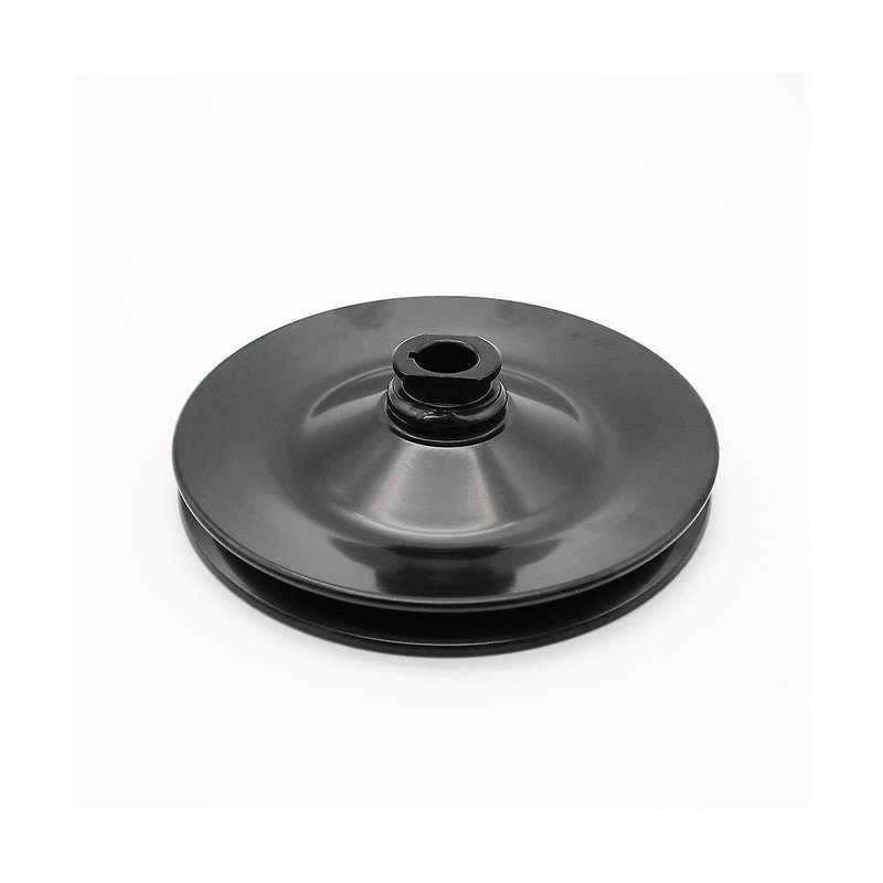 Steering Pulley Single Groove V-Belt Key Way Saginaw 8948Blk