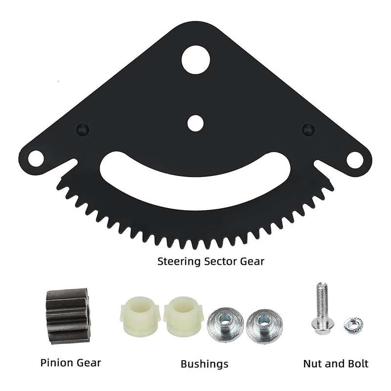 Steering Sector Gear (25 Tooth) Pinion Gear Repair Kit for L-Series L110 L120 L130 Mower Replace GX2