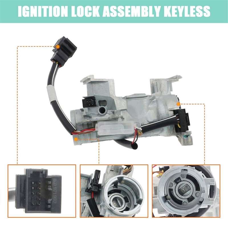 Steering Lock Ignition Lock Housing with Harness for -Sedan & 2011-2018 5C6905841 5C6-905-841