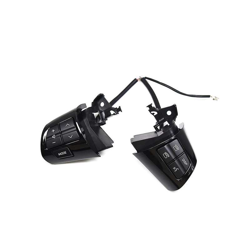 Steering Wheel Audio Control Button Switch 84250-02230 for / Wish / Altis 2010-2013 Bright Black