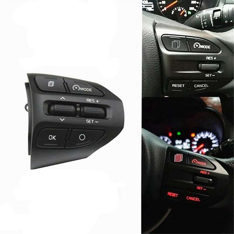 Steering Wheel Button Remote Cruise Control Switch 96720G6010 for K2 Picanto 2017 2018 2019 2020 202
