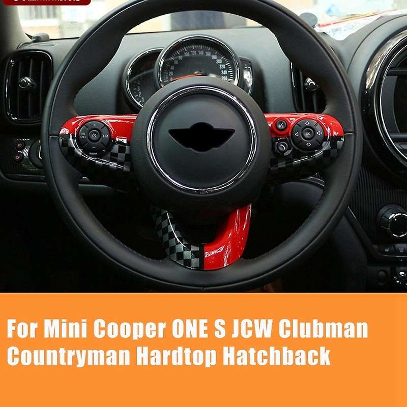 Steering Wheel Button Cover Trim Sticker for MINI F Series F54 F55 F56 F57 F60 ONE/S Countryman A