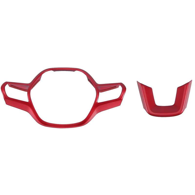 Steering Wheel Button Switch Cover Trim Decor for 11Th 2022 2023 Red Interior Accessories