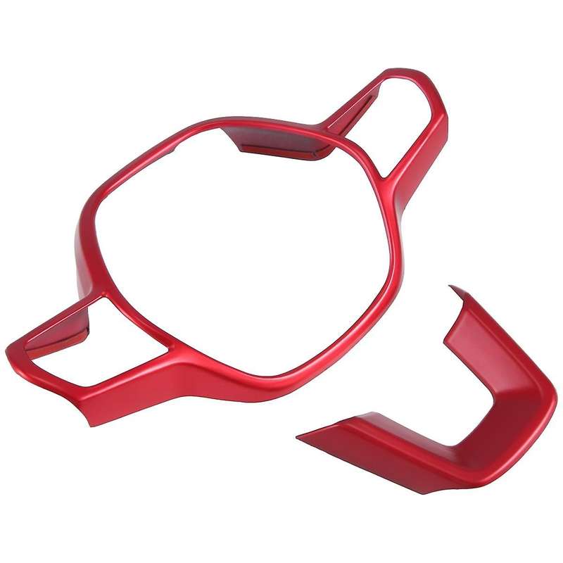 Steering Wheel Button Switch Cover Trim Decor for 11Th 2022 2023 Red Interior Accessories