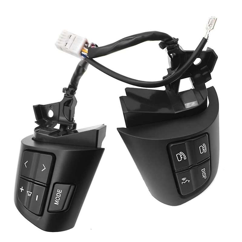 Steering Wheel Control Button Switch Steering Wheel Audio Control Button for 84250-02230 Black