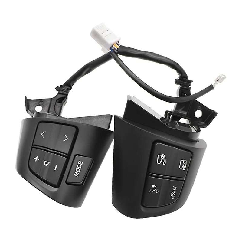 Steering Wheel Control Button Switch Steering Wheel Audio Control Button for 84250-02230 Black