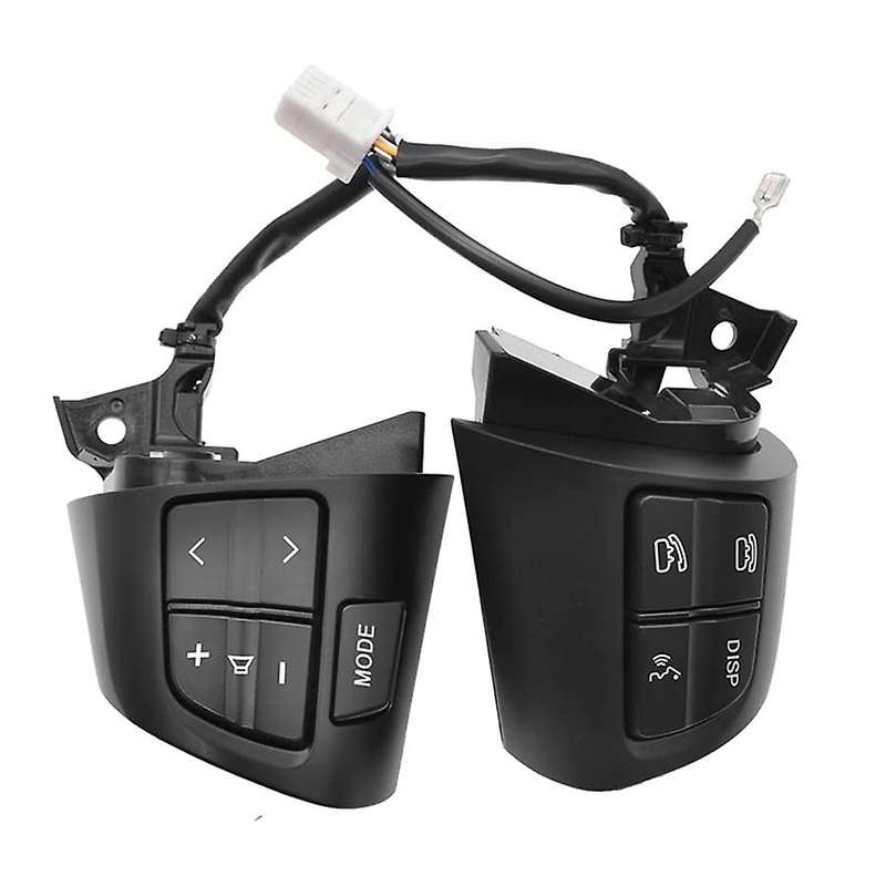 Steering Wheel Control Button Switch Steering Wheel Audio Control Button for 84250-02230 Black
