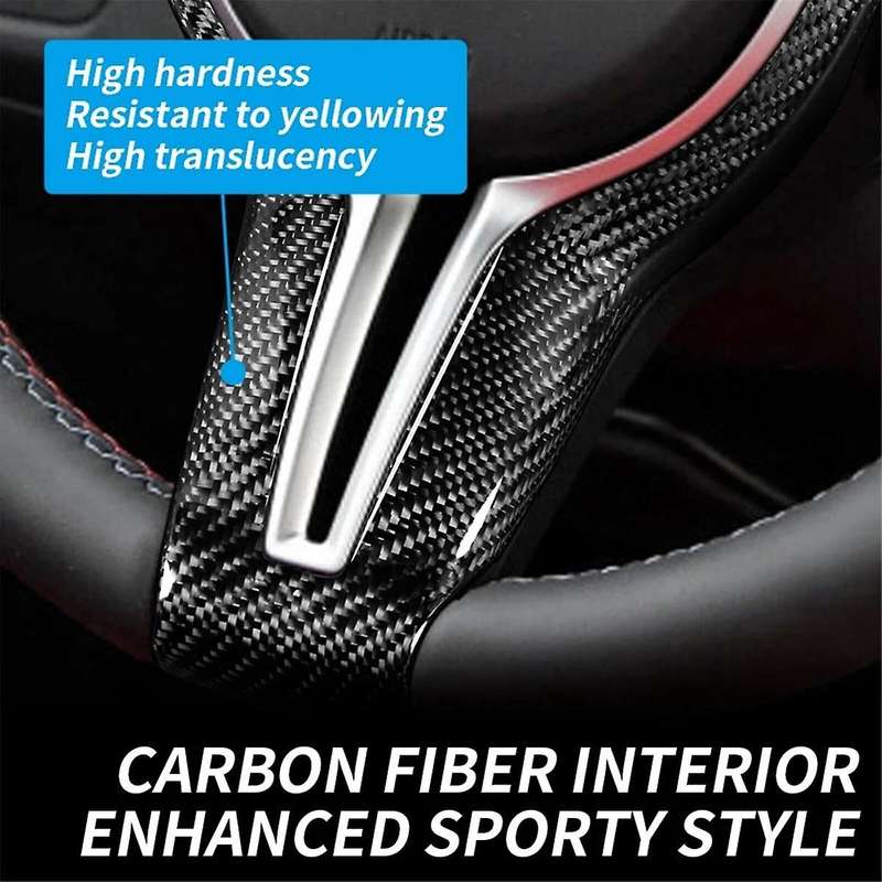 Steering Wheel Cover for F30 F10 F18 F20 F25 F32 F34 F48 M3 M6 550D 328M 1 2 3 4 5 6 7 Series