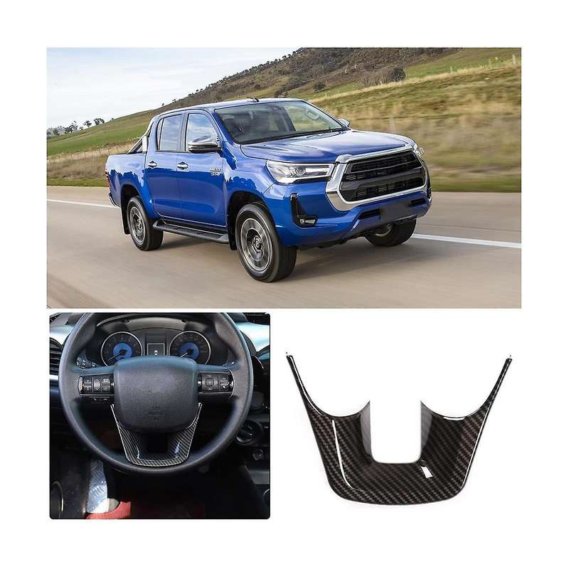 Steering Wheel Cover for Fortuner 2016-2022 Car Steering Wheel Panel Protection Accessories ABS Car