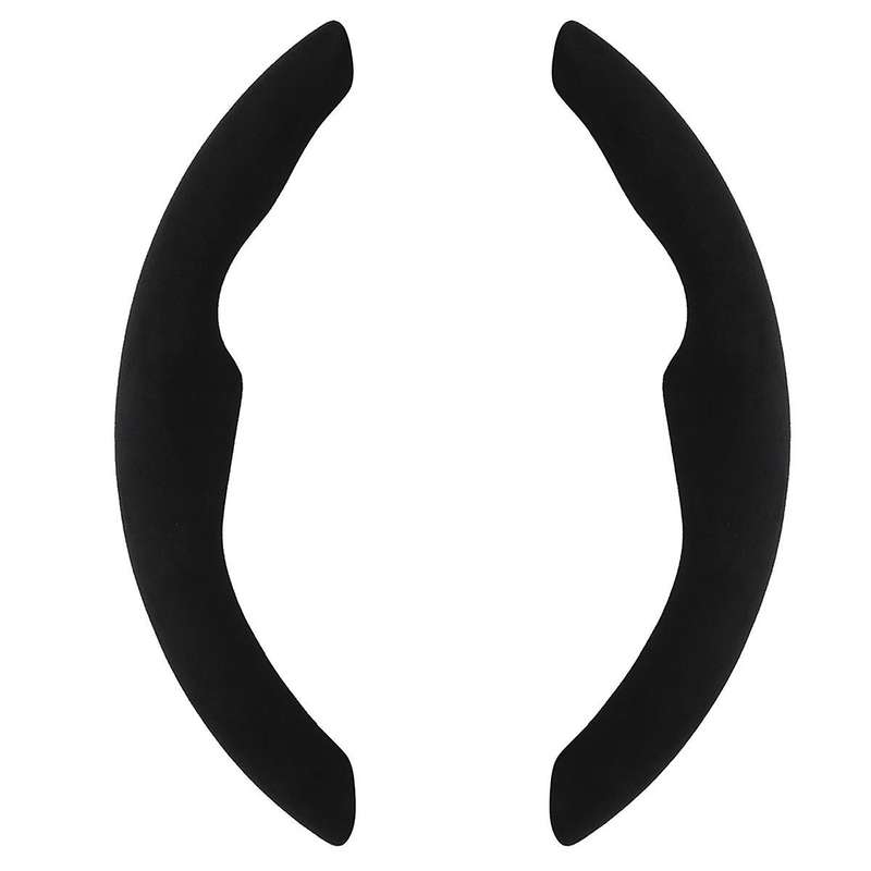 Steering Wheel Cover for Model Y 2017-2022 Car Non Steering Wheel Protector Cover Breathable,black