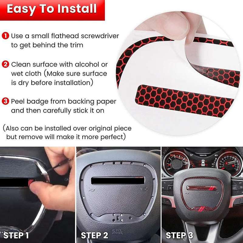 Steering Wheel Cover Trim Accessories for Charger 2015-2021 Shift Paddle Air Conditioner Switch Butt