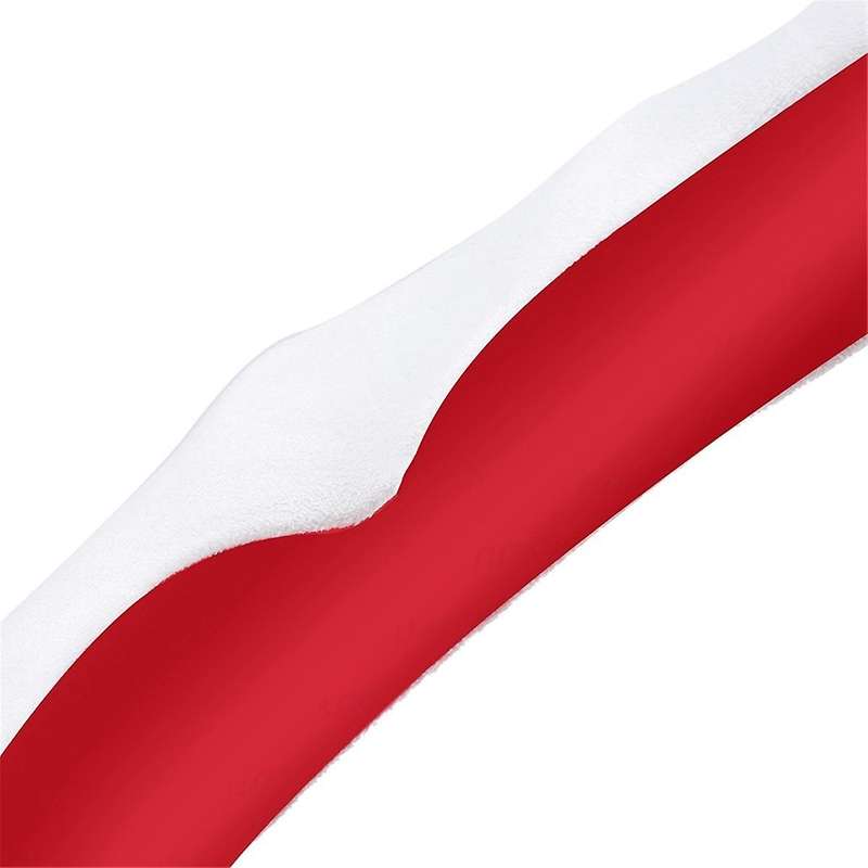 Steering Wheel Cover for Model Y 2017-2022 Car Non Steering Wheel Protector Cover Breathable,White