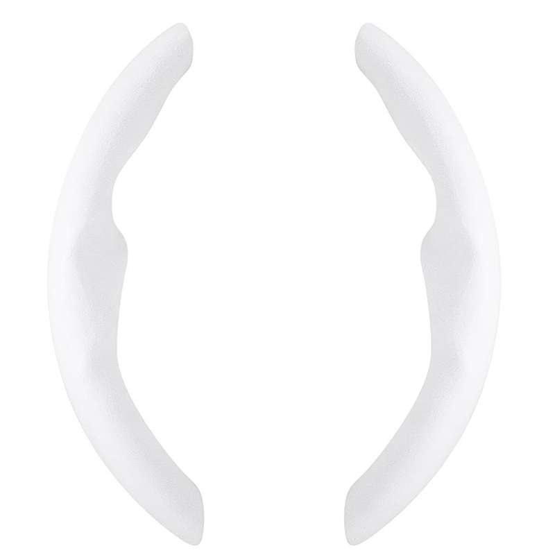 Steering Wheel Cover for Model Y 2017-2022 Car Non Steering Wheel Protector Cover Breathable,White