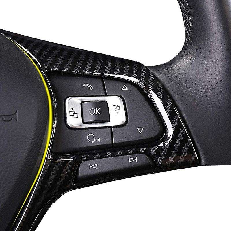 Steering Wheel Cover Frame Trim for 2020-2015 Golf Sportwagen Alltrack Interior Accessories