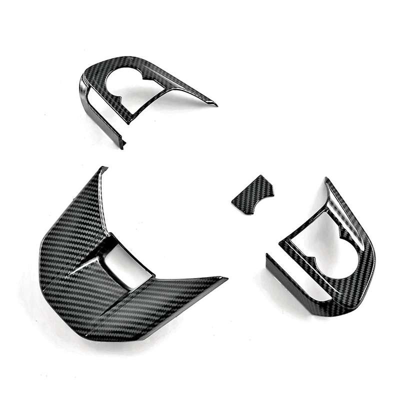 Steering Wheel Cover Trim Kit for Yaris 2023 2024 Southeast Asia Version Interior Accessories ,Carbo