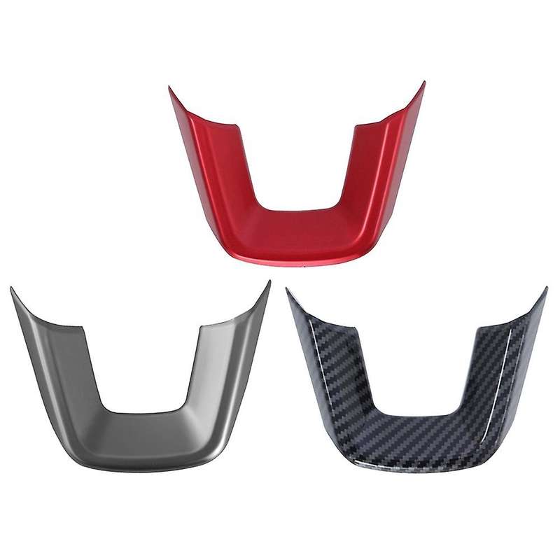 Steering Wheel Cover U-Shaped Steering Wheel Decorative Frame Cover for 11Th Generation 2022 Silver