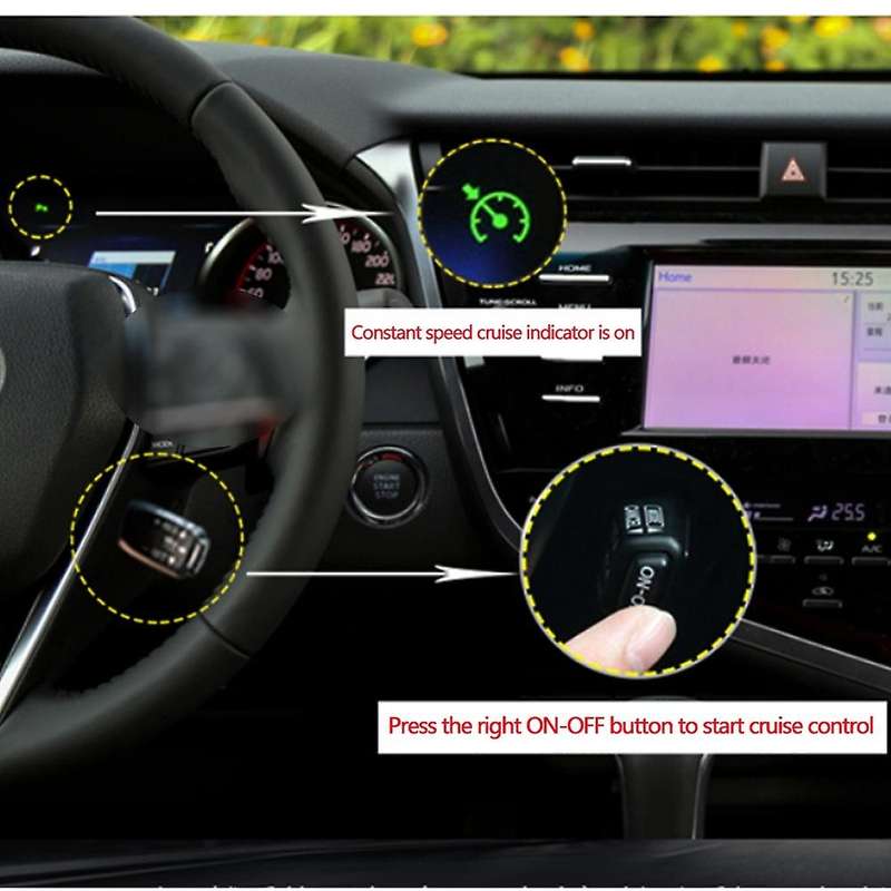 Steering Wheel Cruise Control Switch Kit 84632-34017 84632-34011 for (Hybrid) 45186-06300-C0