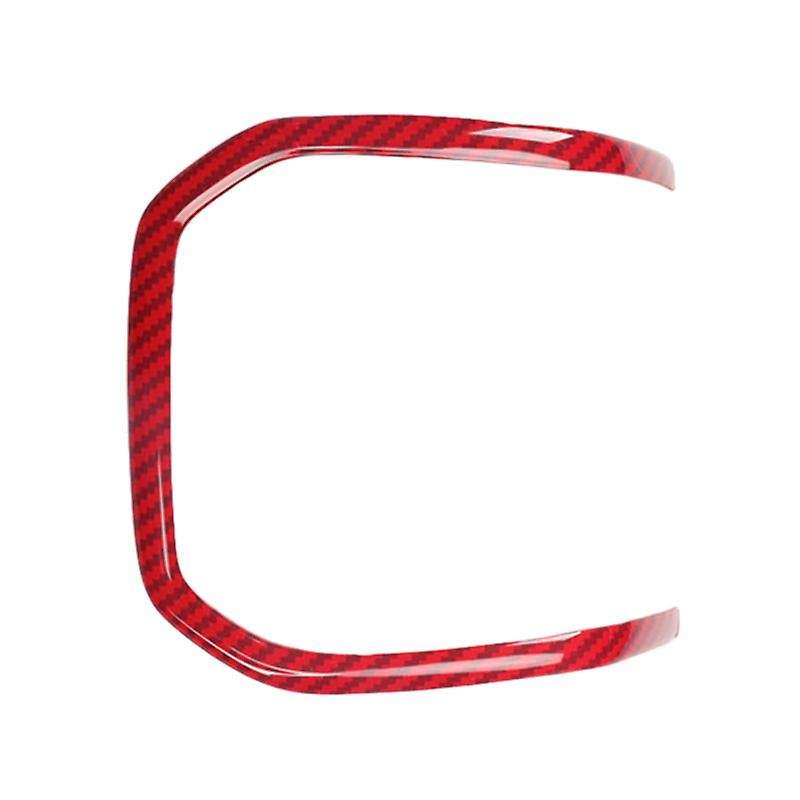 Steering Wheel Decorative Strips Cover Trim Stickers for Range Evoque Accessories 2012-2019 Red