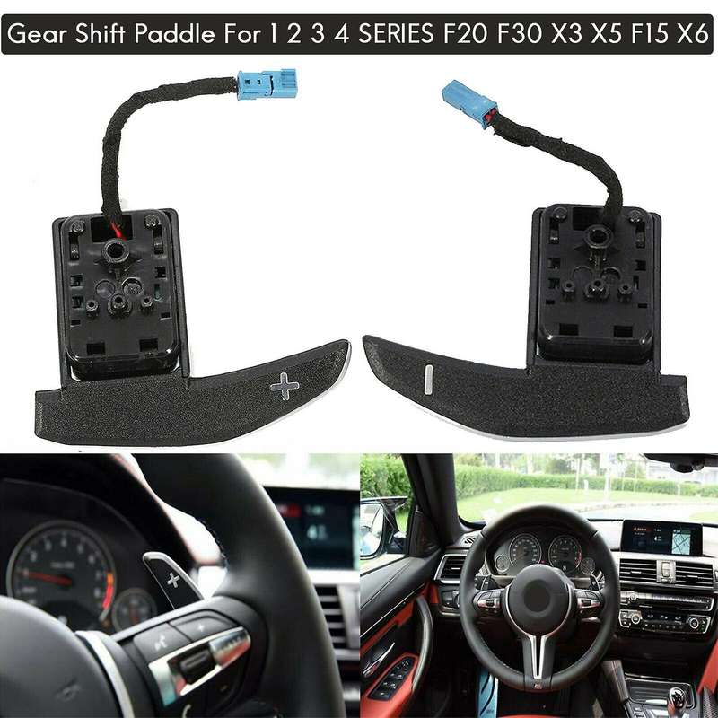 Steering Wheel Gear Shift Paddle M for- 1 2 3 4 SERIES F20 F30 X3 X5 F15 X6