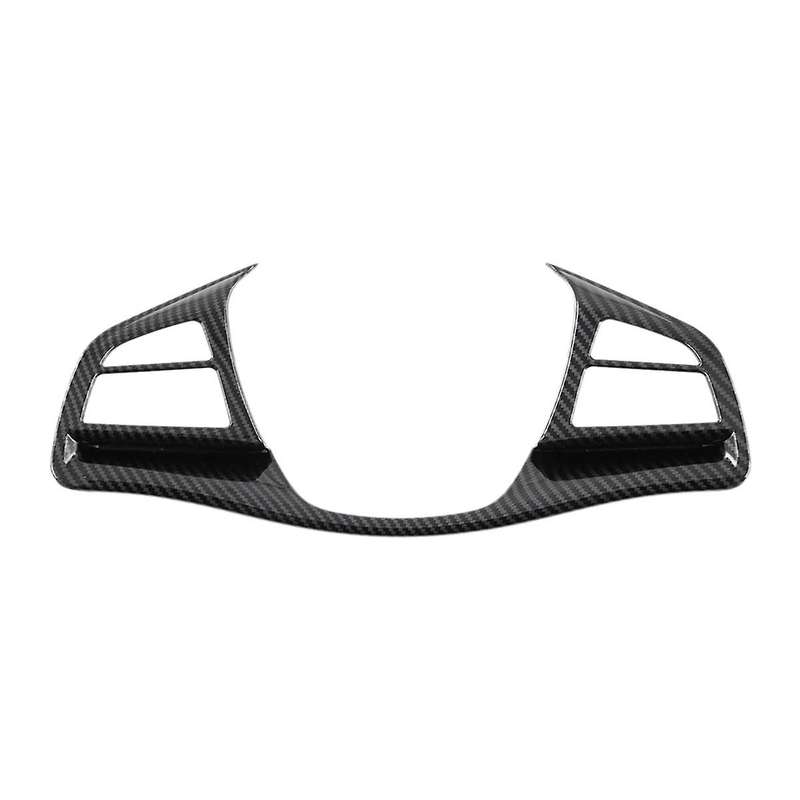 Steering Wheel Frame Decor Switch Button Cover Trim Decoration Carbon Fiber Look for TANG