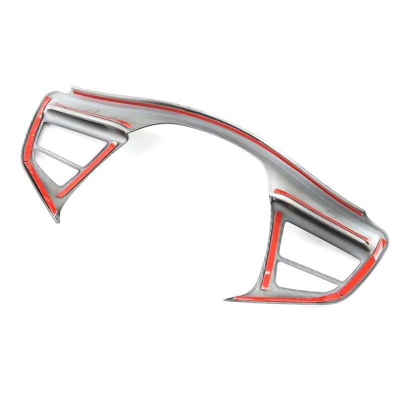 Steering Wheel Frame Decor Switch Button Cover Trim Decoration Carbon Fiber Look for TANG