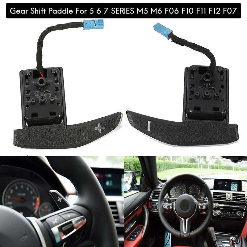 Steering Wheel Gear Shift Paddle M for- M5 M6 F06 F10 F11 F12 F07 5 6 7 SERIES