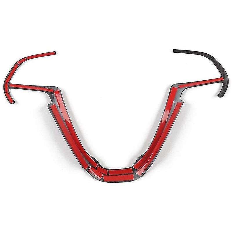 Steering Wheel Interior Decoration Trim Carbon Fiber Cover for 2014-2020 Grand for 2016-2020