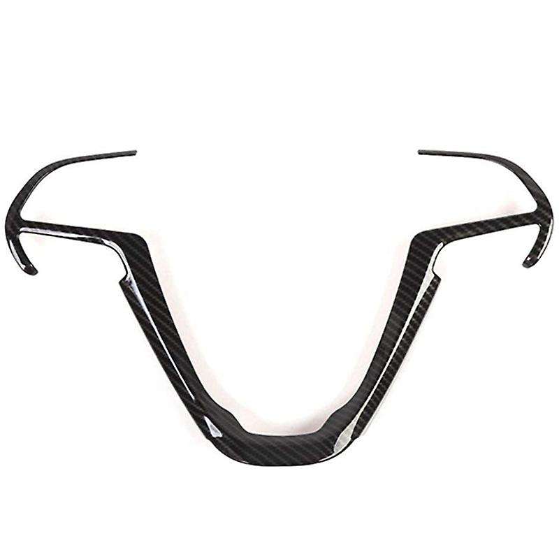 Steering Wheel Interior Decoration Trim Carbon Fiber Cover for 2014-2020 Grand for 2016-2020
