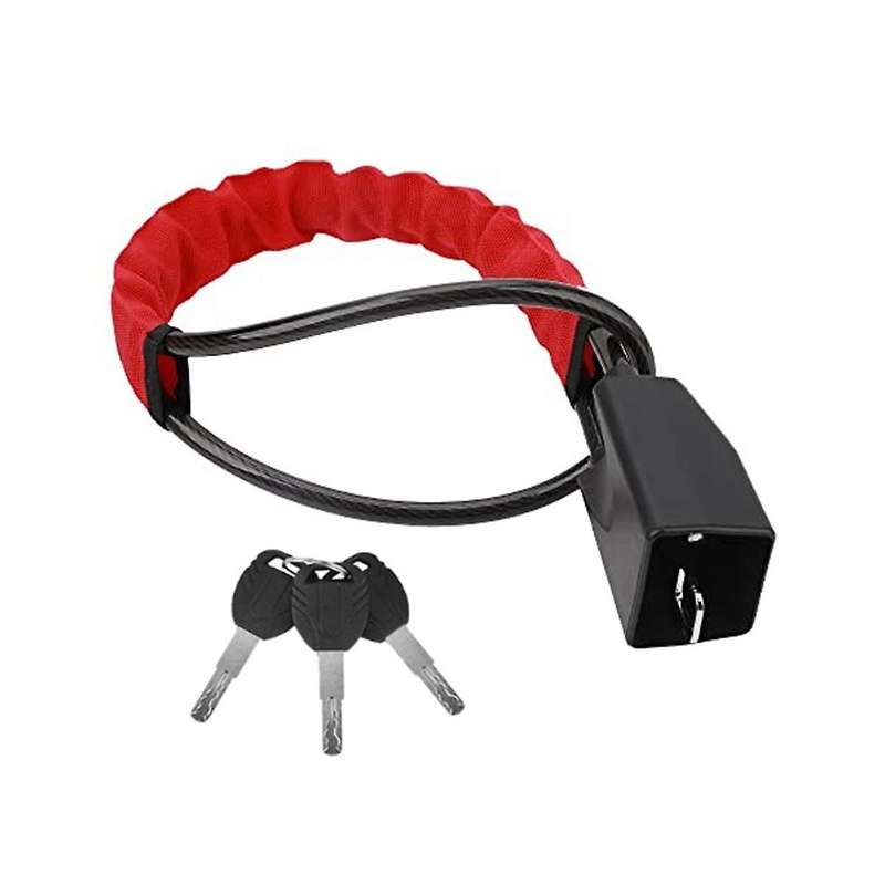 Steering Wheel Lock Safety Belt Lock Anti-theft Device Steering Wheel Locks for Car Suv Cart Vehicl