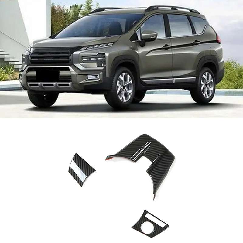 Steering Wheel Knob Cover Trim Fit for Mitsubishi Xpander 2022 2023