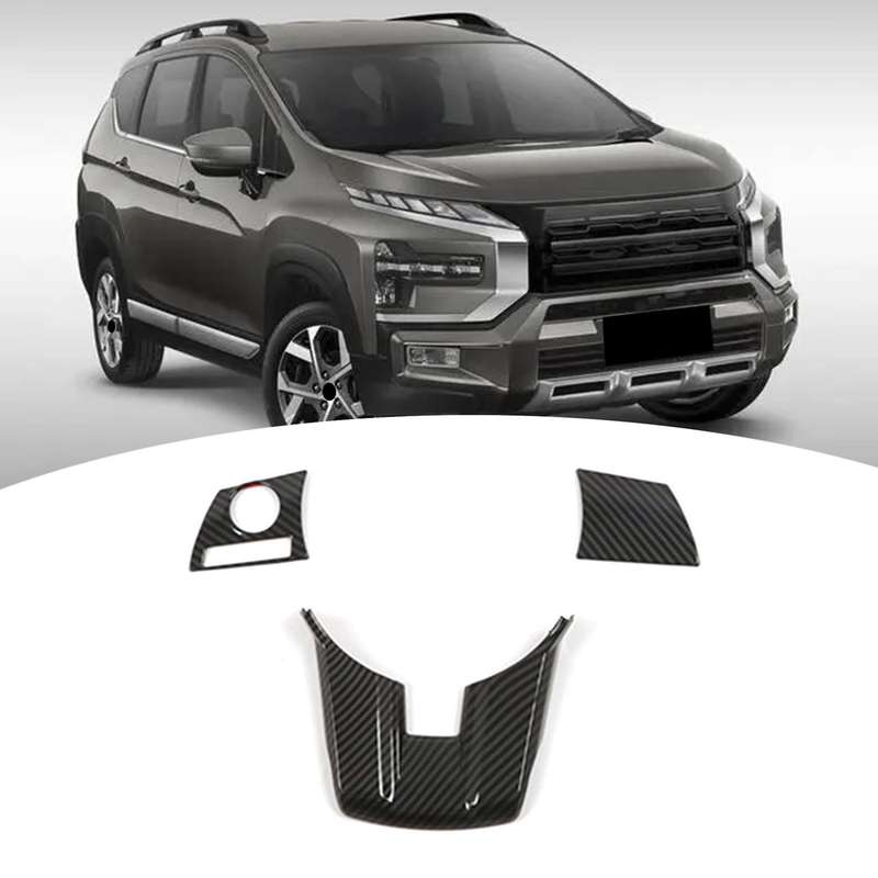 Steering Wheel Knob Cover Trim Fit for Mitsubishi Xpander 2022 2023