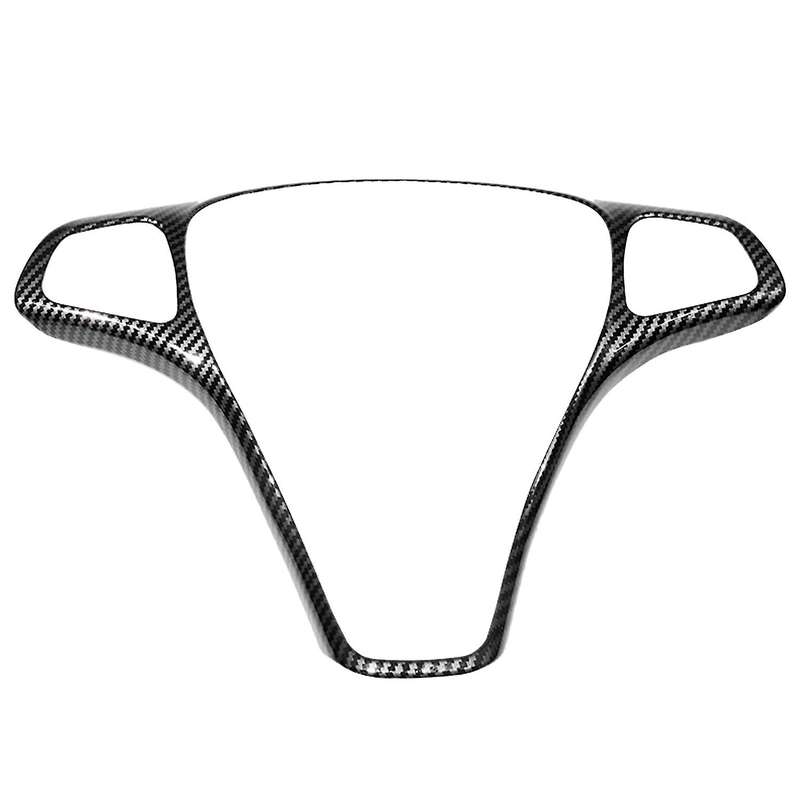Steering Wheel Panel Cover Trim for Mercedes Benz W213 W205 X253 C E Glc 2014-2017 (carbon Fiber Te