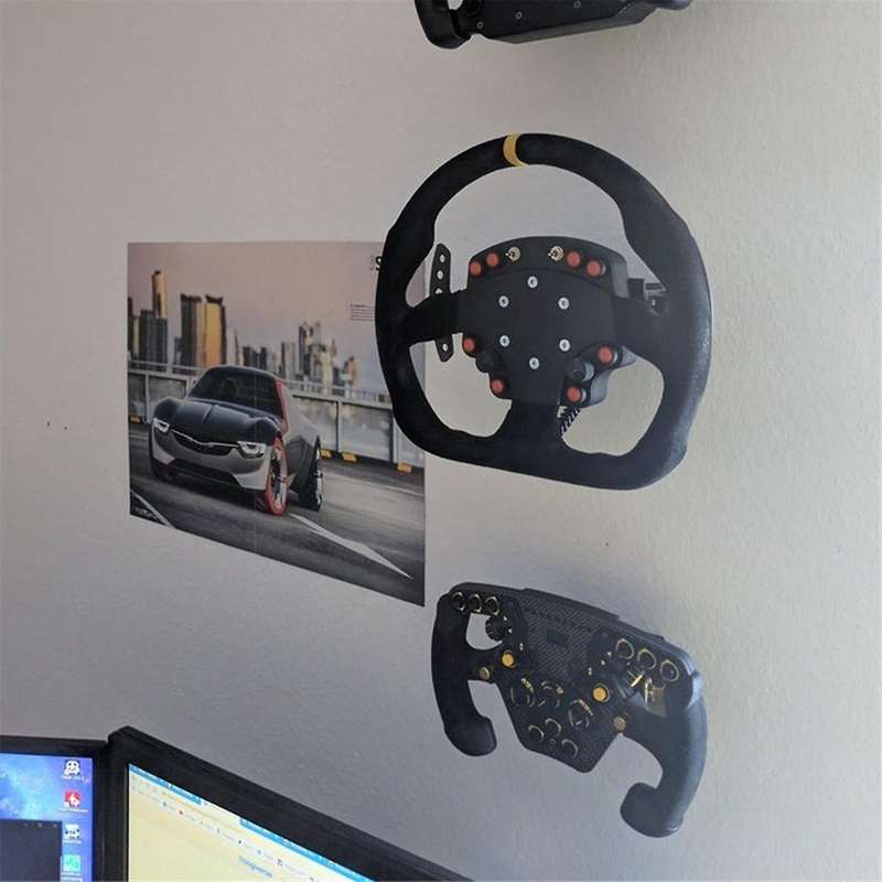 Steering Wheel Profile Bracket Stand Holder with Screws for FANATEC Steering Wheel Fixing Brackets