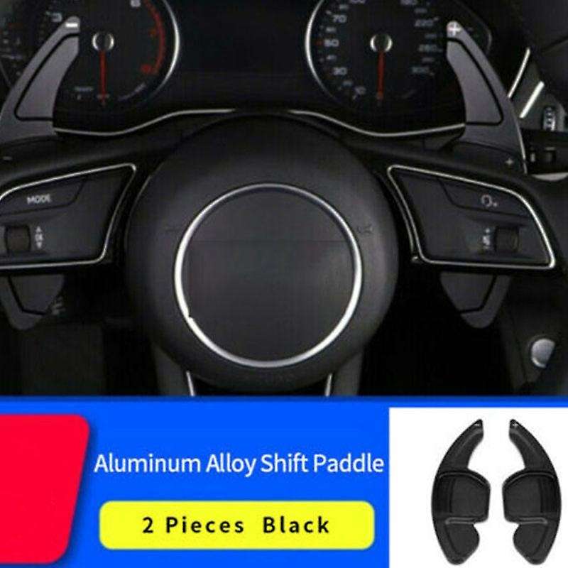 Steering Wheel Shift Paddle Blade Aluminum Extension Shifter for- A3 S3 A4 S4 B8 A5 S5 A6 S6 A8 R8 Q