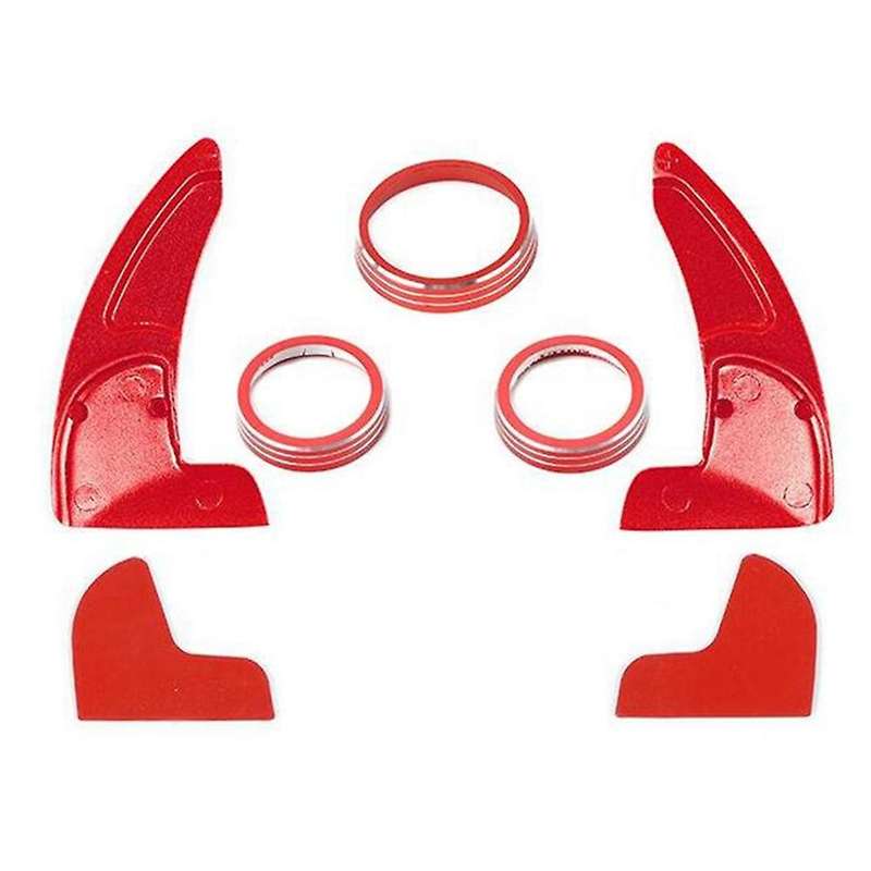 Steering Wheel Shift Paddles + AC Knob Covers for Grand 2014 2015 2016 2017 2018 2019 2020 Accessori